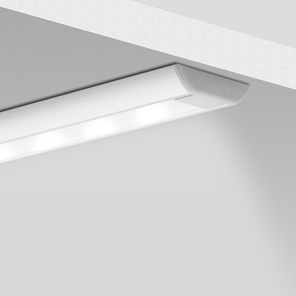 Kitchen Cabinet light Flat Aluminum LED channel profile for led strip
