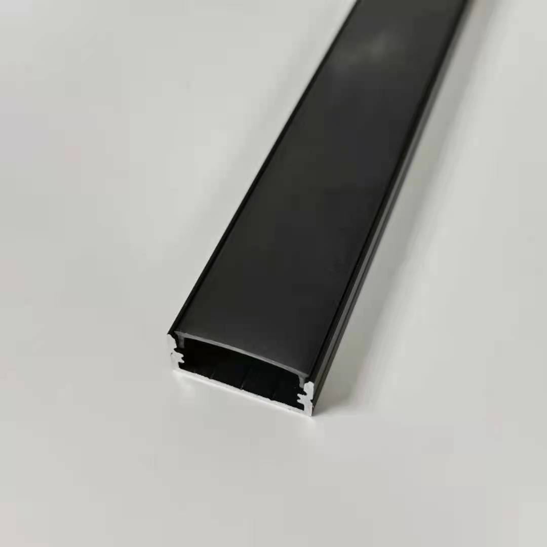 Surface mounting aluminium led profile and U shape led aluminum channel profile housing for ceiling or wall recessed