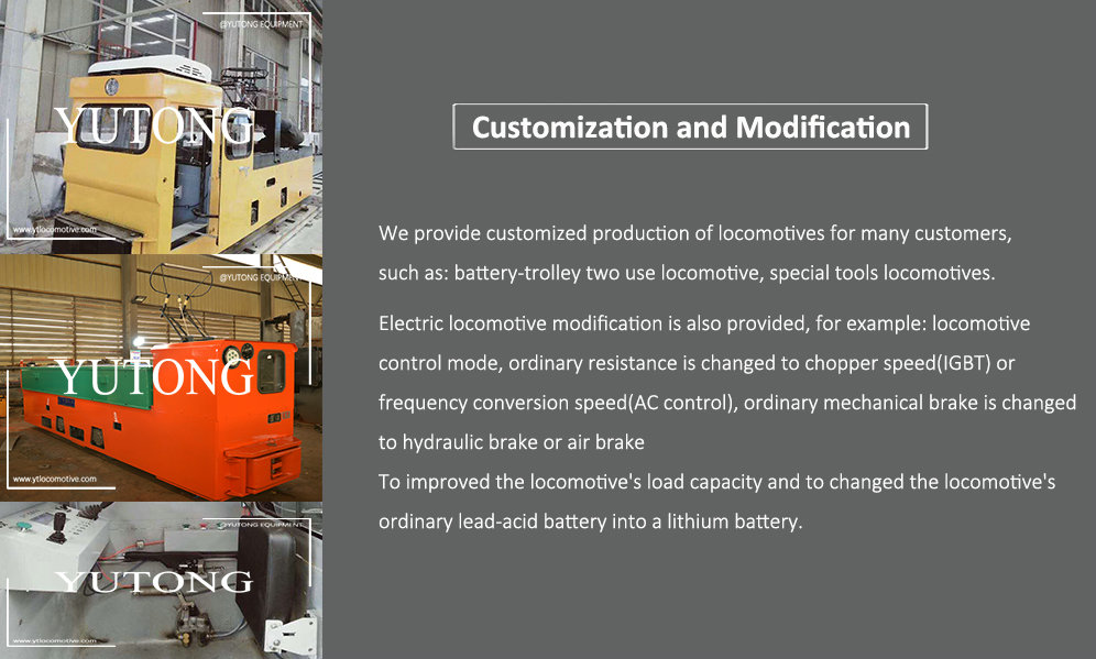 Remote Control 25 Ton Lithium Battery Locomotive for Metal Mine