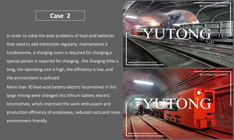 Remote Control 25 Ton Lithium Battery Locomotive for Metal Mine