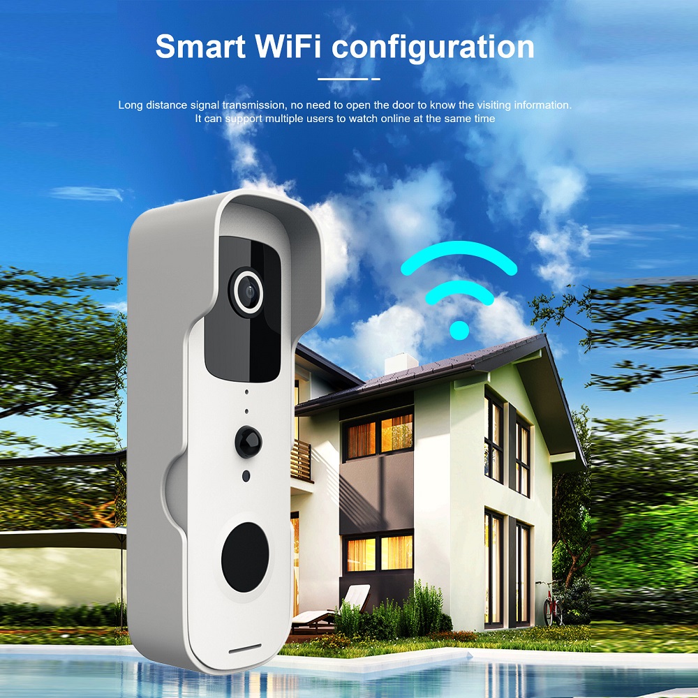 WiFi 1080P Tuya Waterproof Camera Video Doorbell