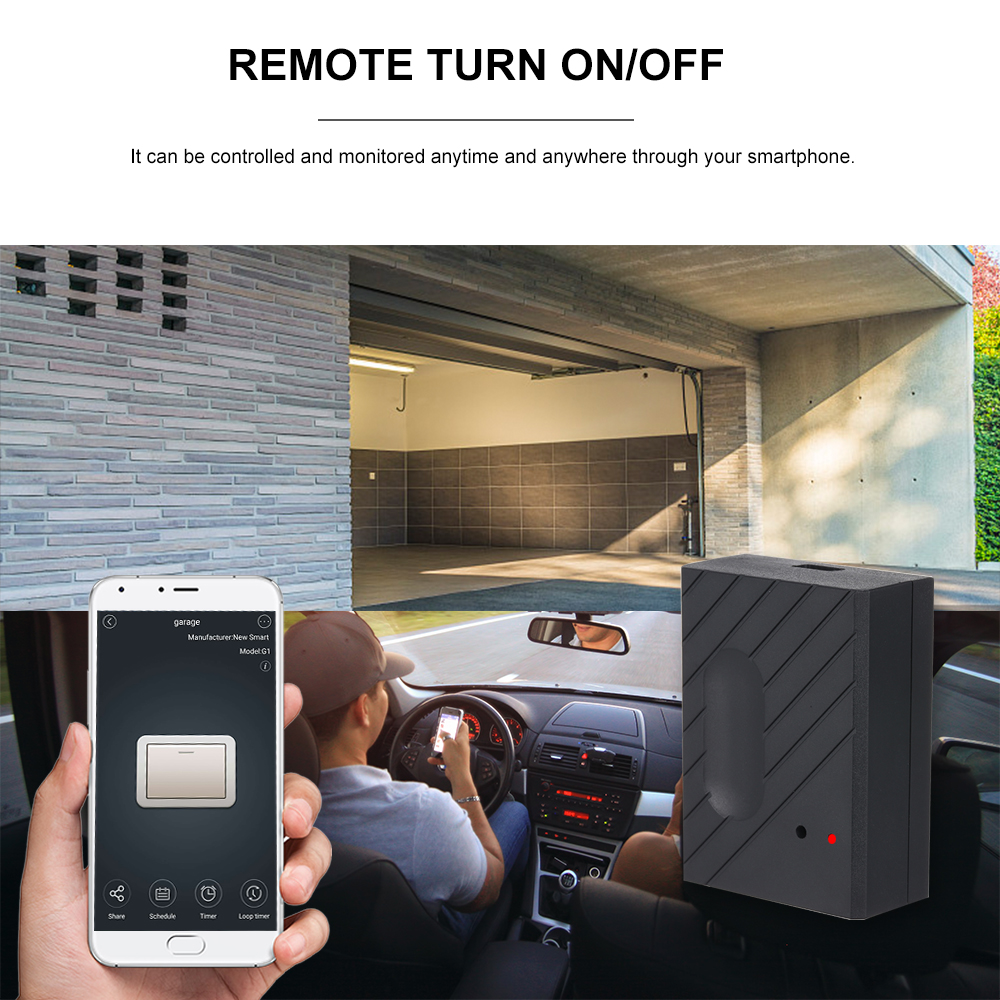 WiFi Smart Automation Relay Switch Garage Door Gate Opener