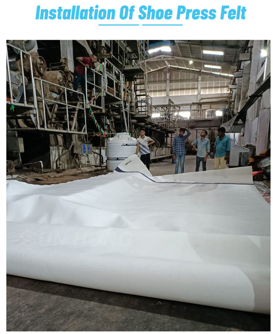 Paper Making High Speed Tissue Felt for Paper Mill