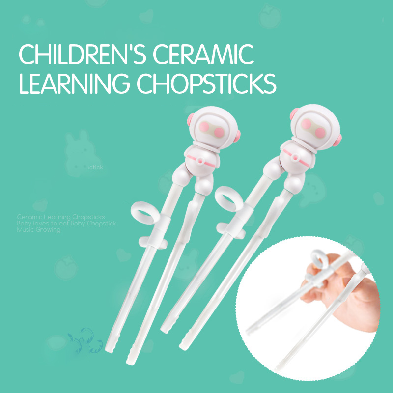 Ceramic childrens learning chopsticks