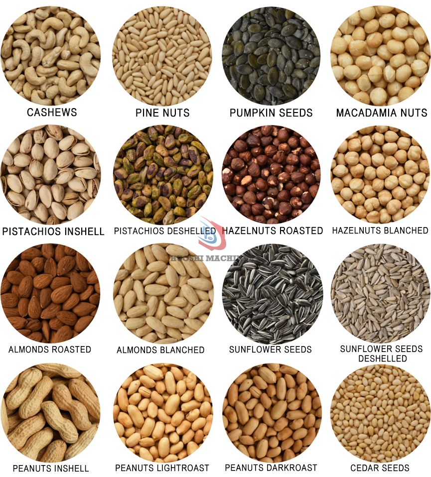 Nuts Roasting MachineSeeds roasting machine