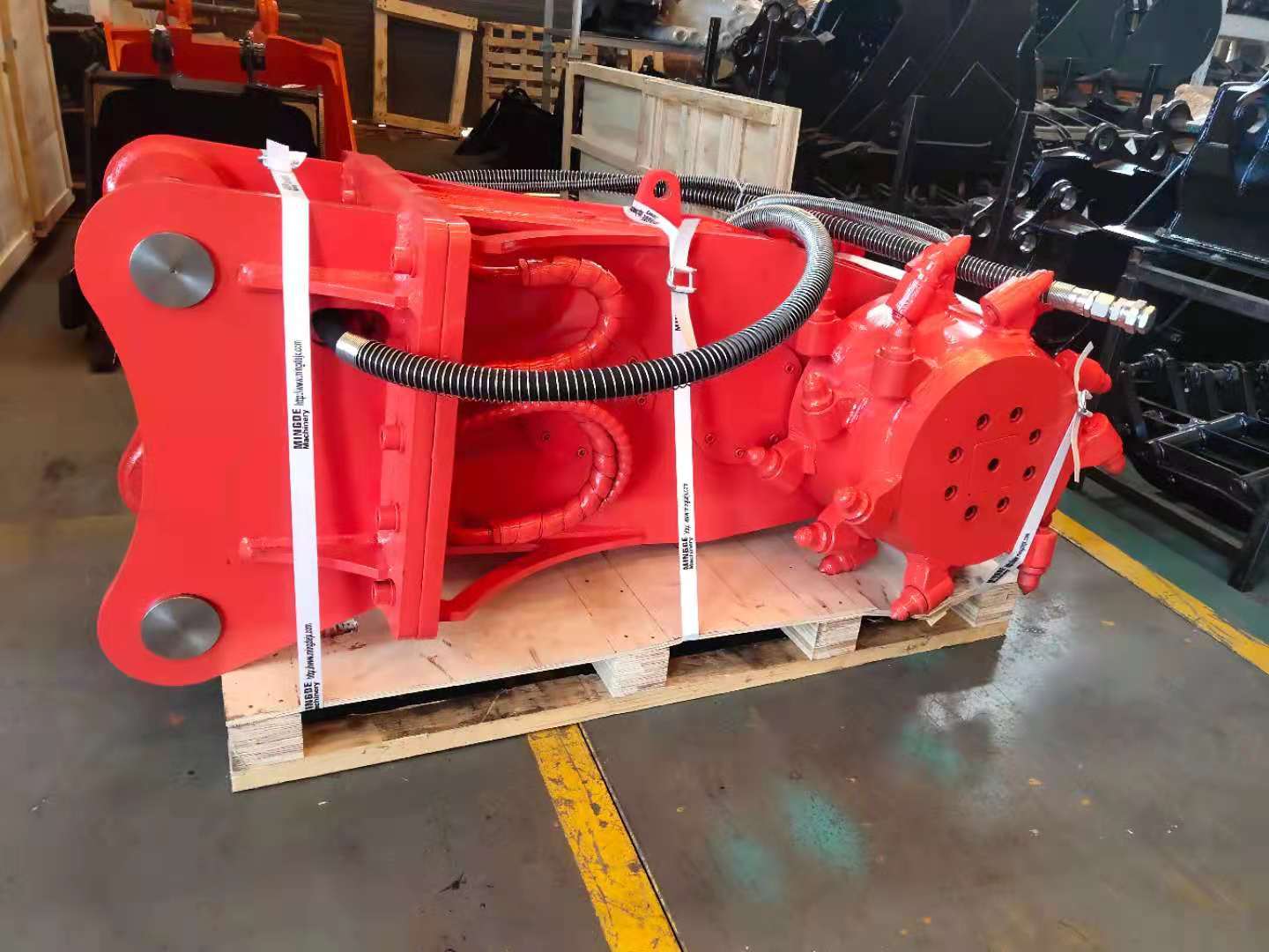 MONDE 20 tons excavator drum cutter