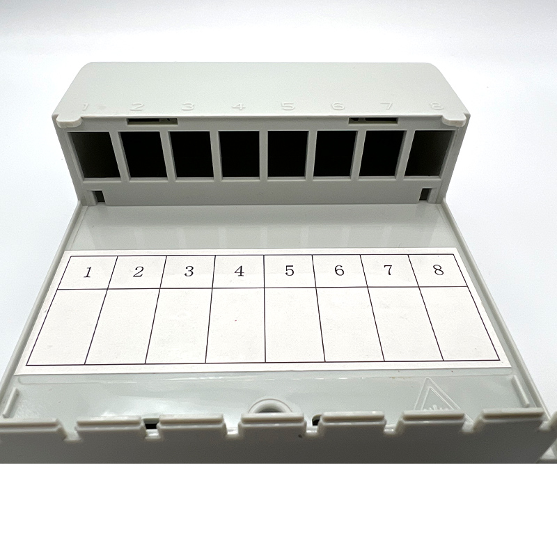 SC APC1 8 fiber optic splitter box PLC splitter