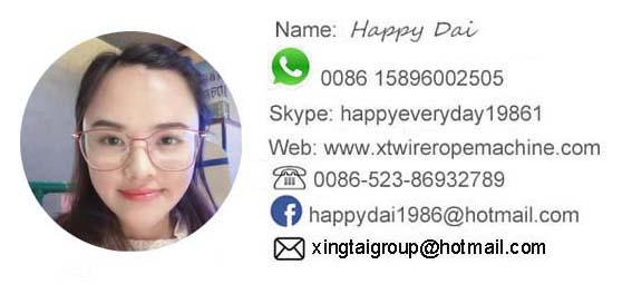 Xingtai brand Hydraulic Steel Wire Rope Press Machine