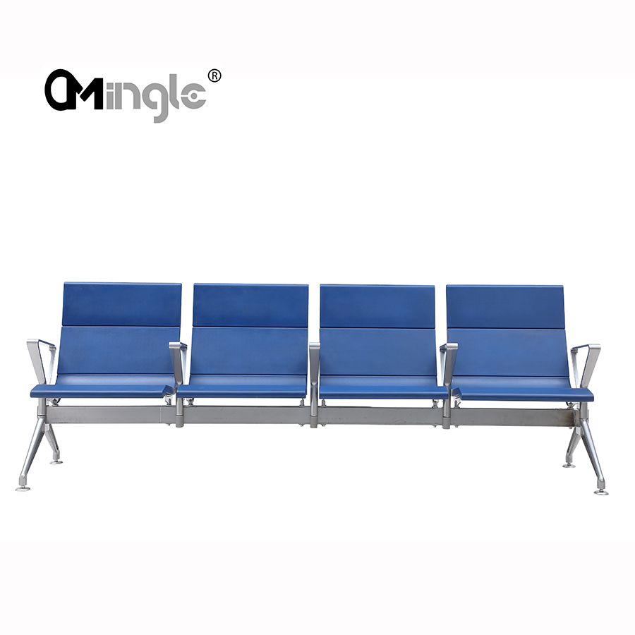 Mingle furniture High Quality 4 Seater Airport Hospital Bank Waiting Airport Chairs