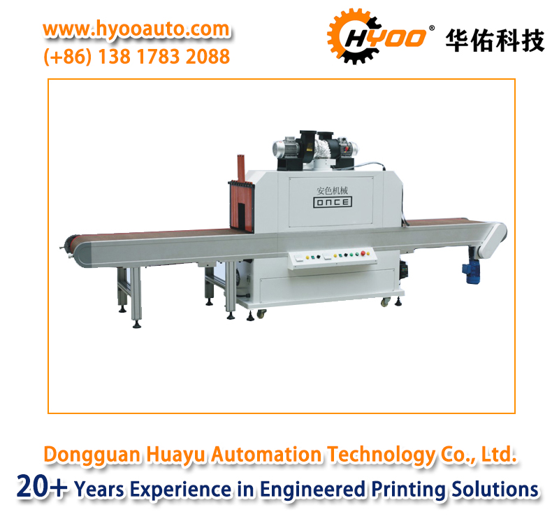 HYOO HY400F Round and Flat 2 Sets of UV Curing Machine