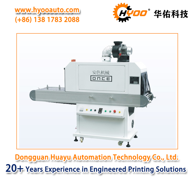 HYOO HY300RF Round and Flat UV Curing Machine