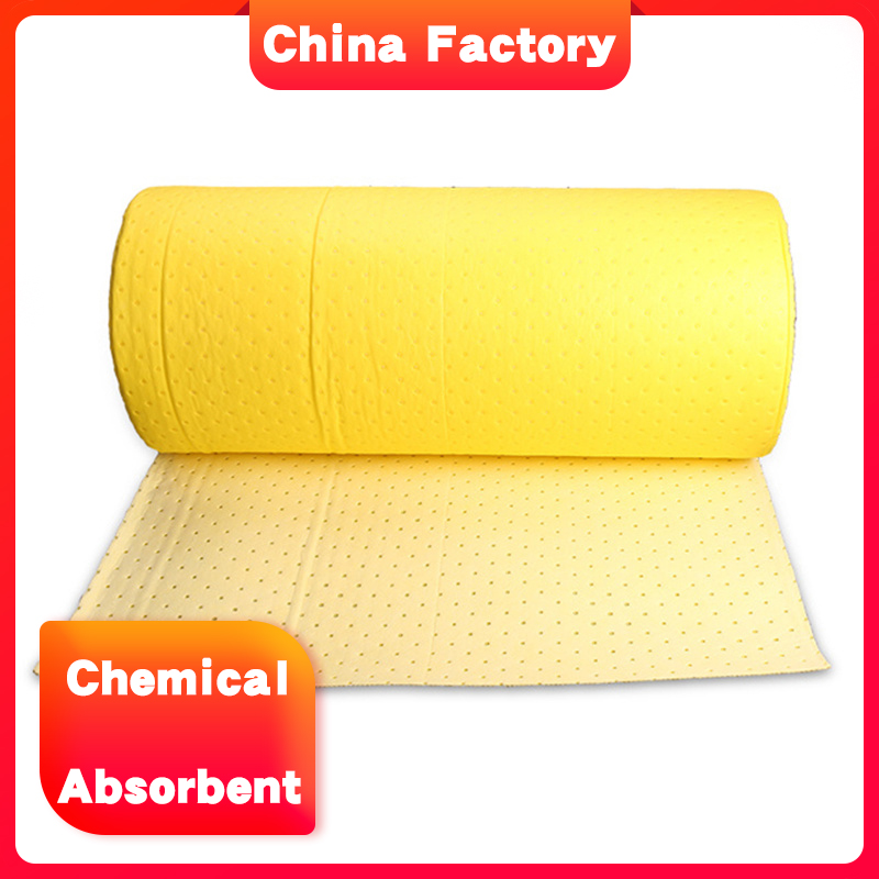 hazardous absorb hazmat sorbent chemical absorbent roll