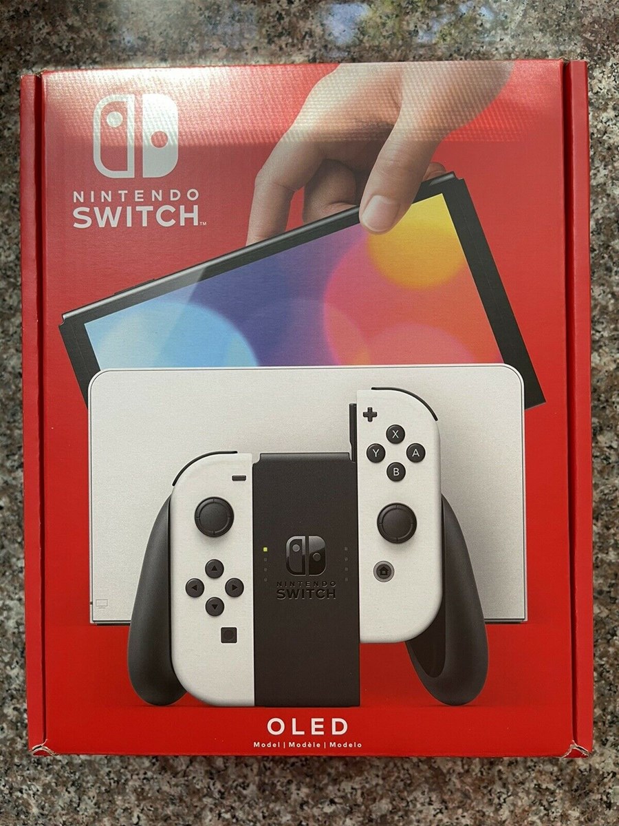 Brand New Nintendo Switch OLED White JoyCon