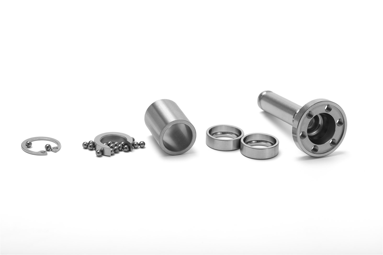 special bearings for DR tube use
