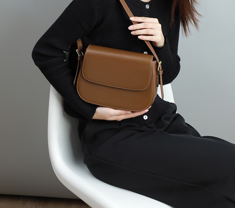 Bags new womens messenger bag leather highend sense fashion allmatch shoulder underarm tofu bag