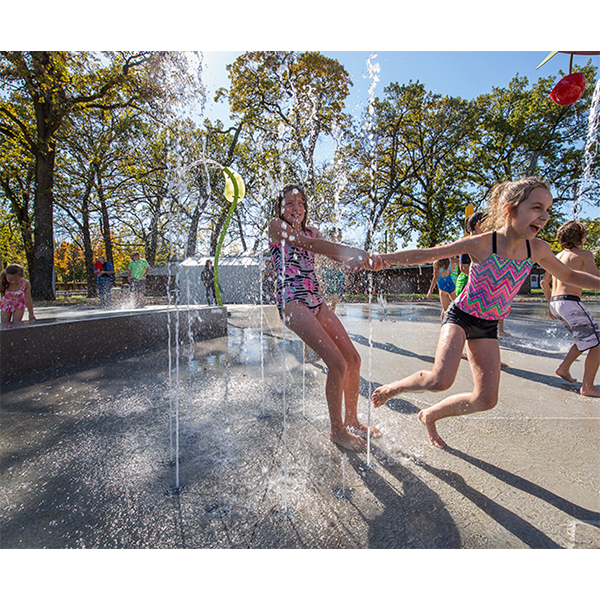 Cenchi Water Fountain Arch Jet Children Outdoor Splash Pad Wet Deck Spray Park Playground