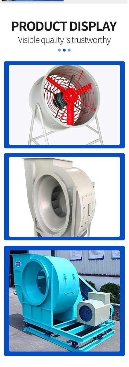 Explosion proof fan manufacturer wholesale highpressure explosionproof fan aluminum alloy centrifugal