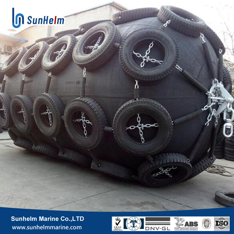 1525 Floating Pneumatic Marine Rubber Dock Fenders Used for Vessels