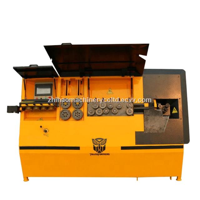 Automatic rebar bending hoop machine