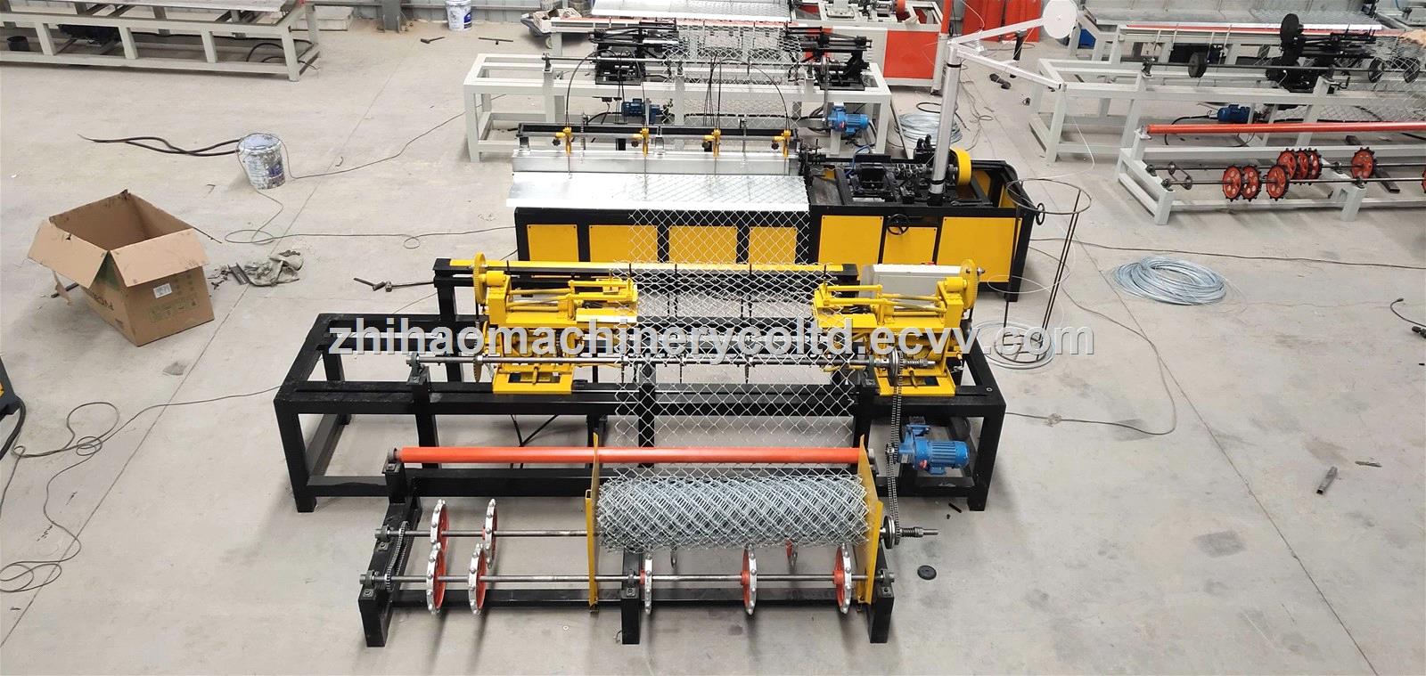 Fully Automatic Chain Link Fence Wire Netting Machine for Sale