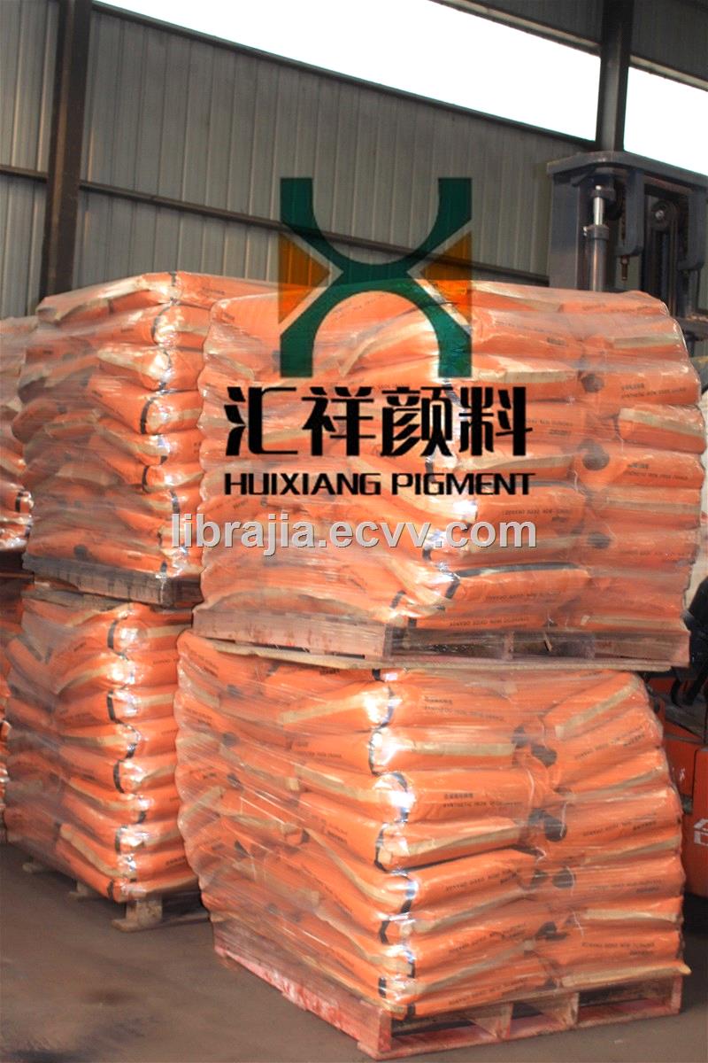 Iron oxide orange for color cement for paint and for brick and paving