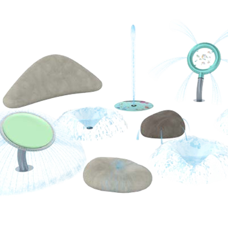 Cenchi Splash Pad Park Children Stone Sprinkler Water Splash Pad