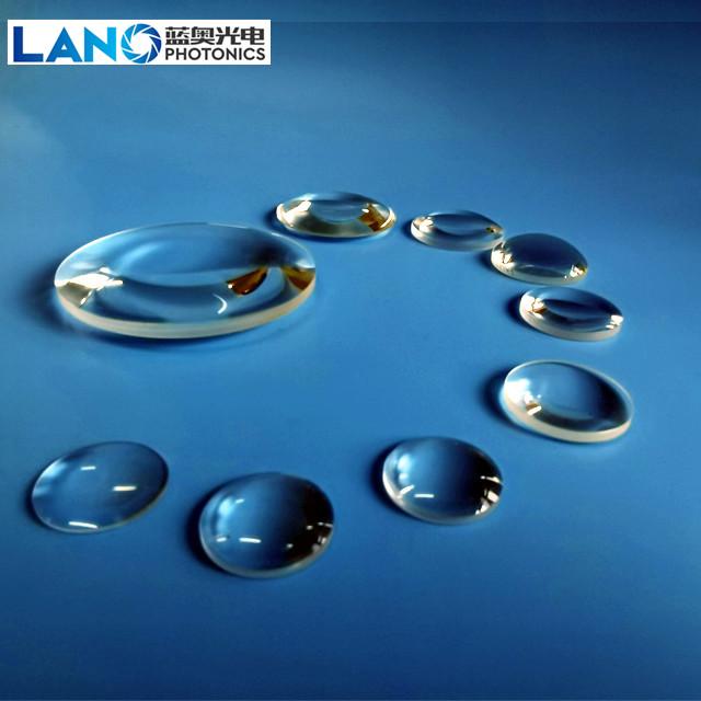 Plano-Convex Optical Spherical Fused Silica Lens for Sensor & Lighting
