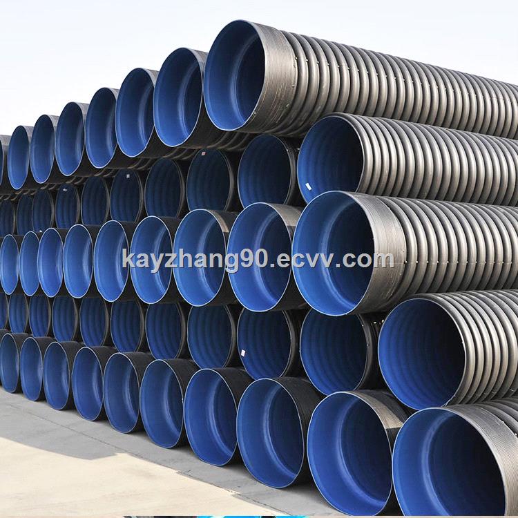 PE double wall corrugated pipe