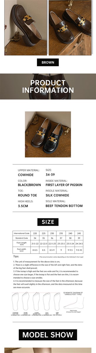 Retro single shoes thick soled raised Lefu shoes womens 2021 new round head thick heel small leather shoes British styl