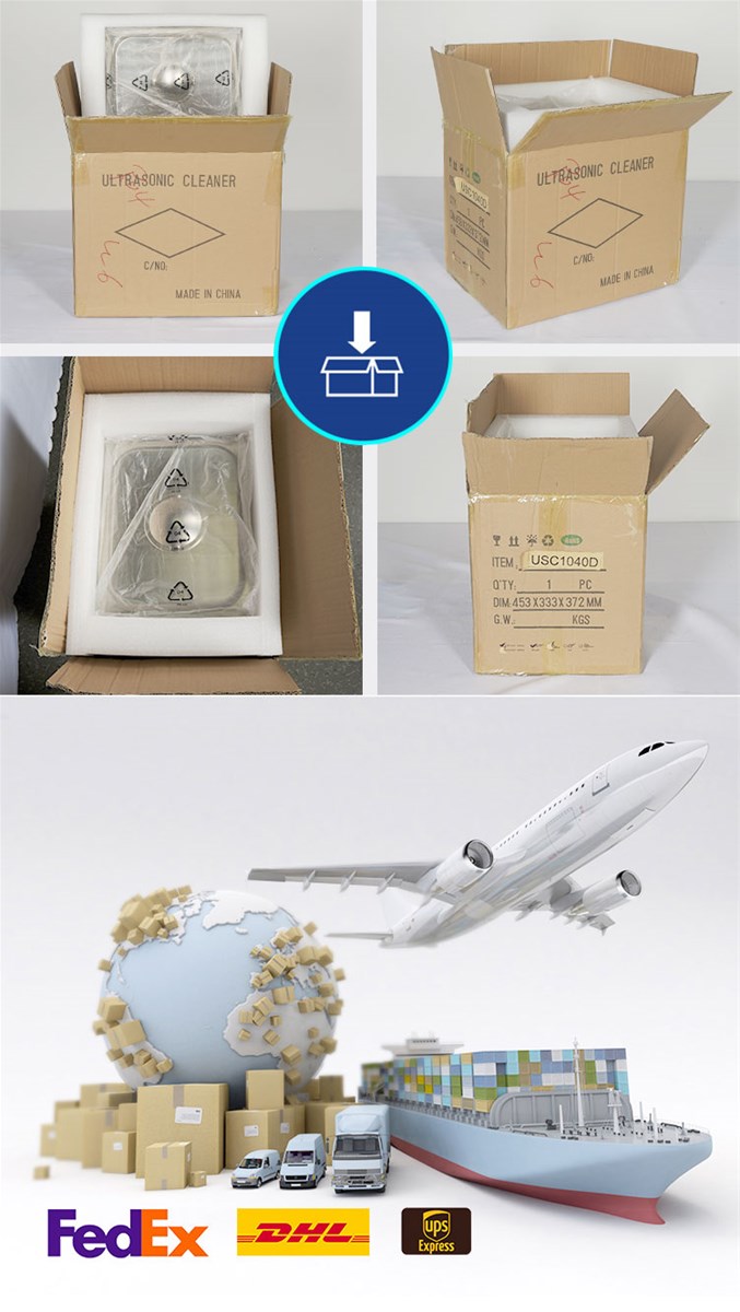 Bioevopeak Digital Ultrasonic Cleaner with LED Display Super Water Performance