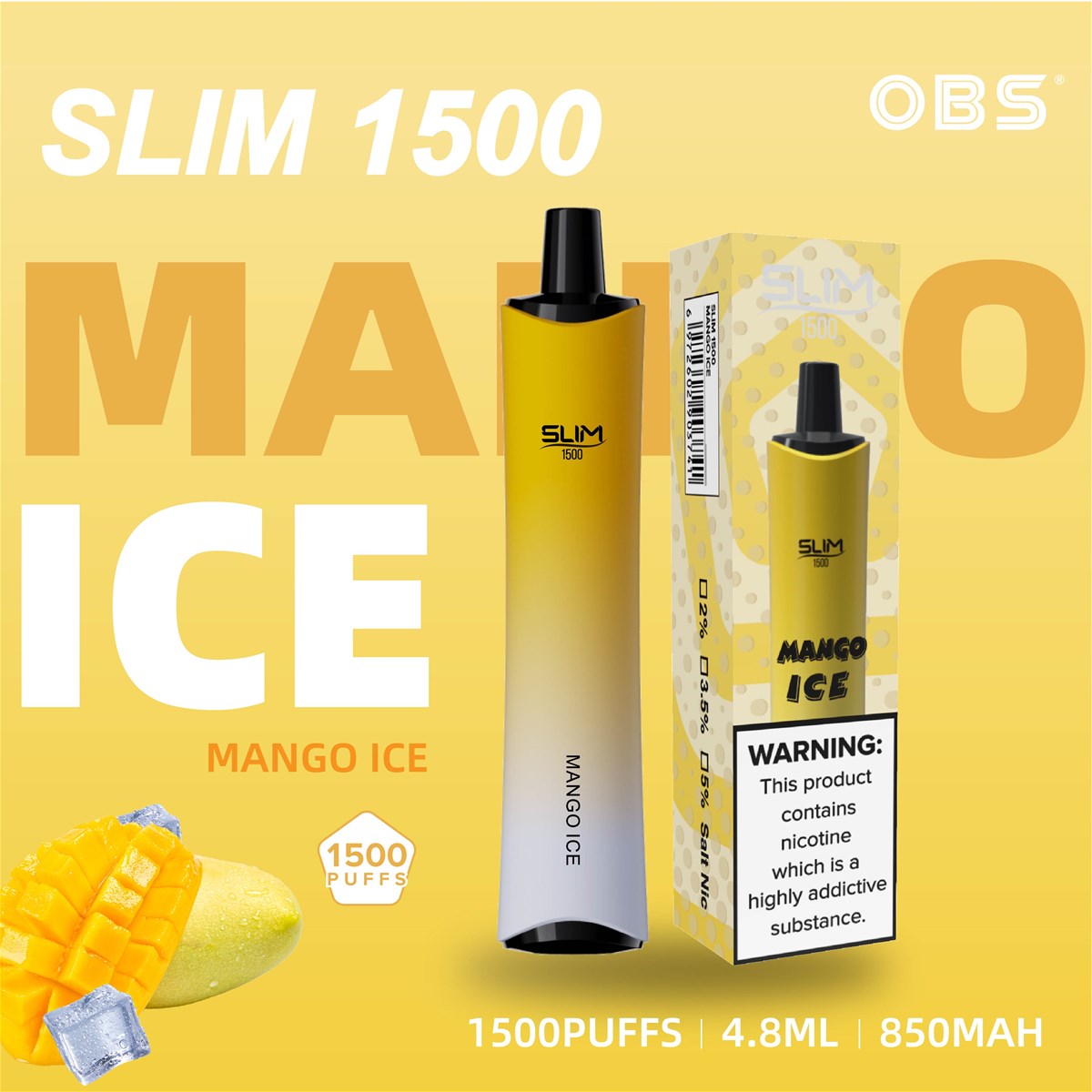 New Arrival Disposable Vape Device Slim 1500 Puffs 48ml Prefilled Vape Kit New Arrival Disposable Vape Device Slim 1500 Puffs 48ml Prefilled Vape Kit