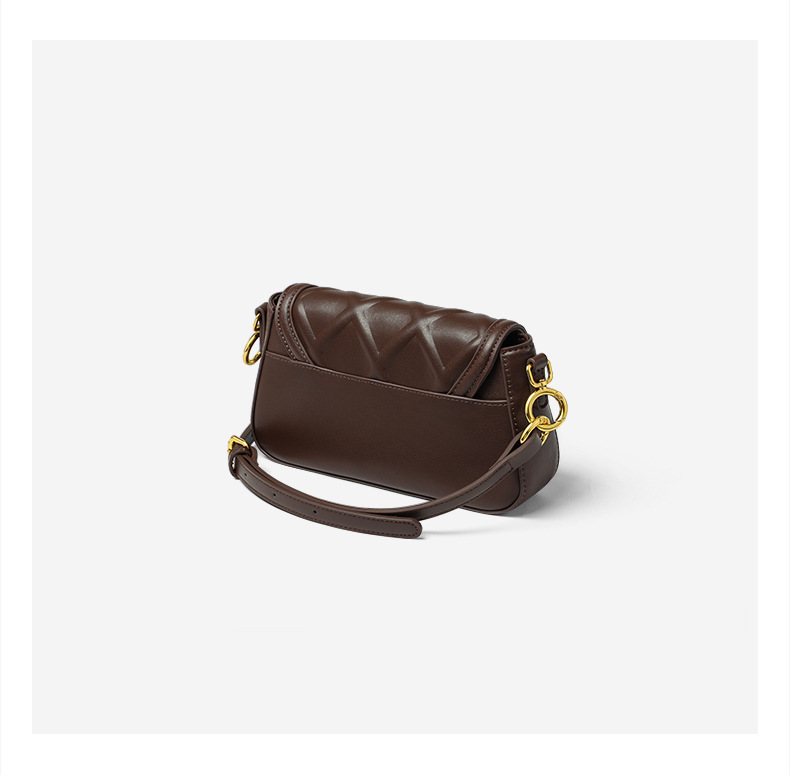 New design leather lady bag high sense messenger bag for women
