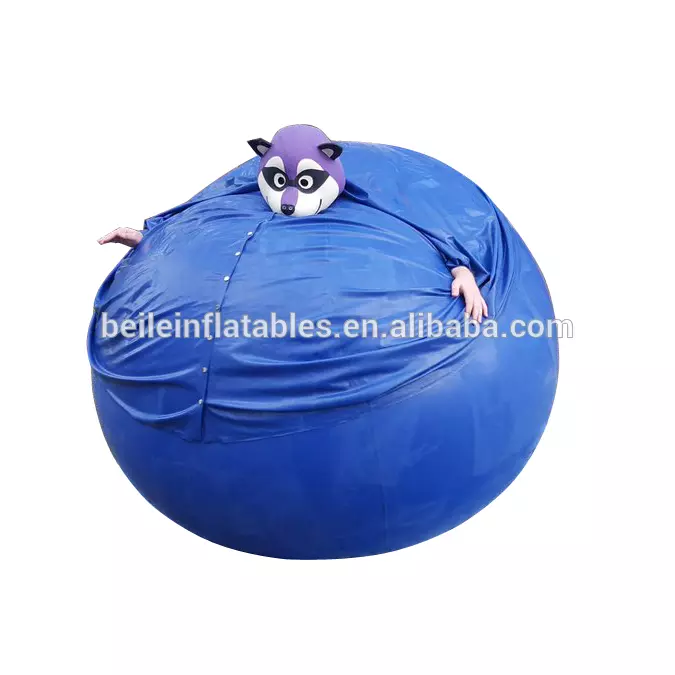 Customized Various size PVC inflatable blueberry suit for Role play