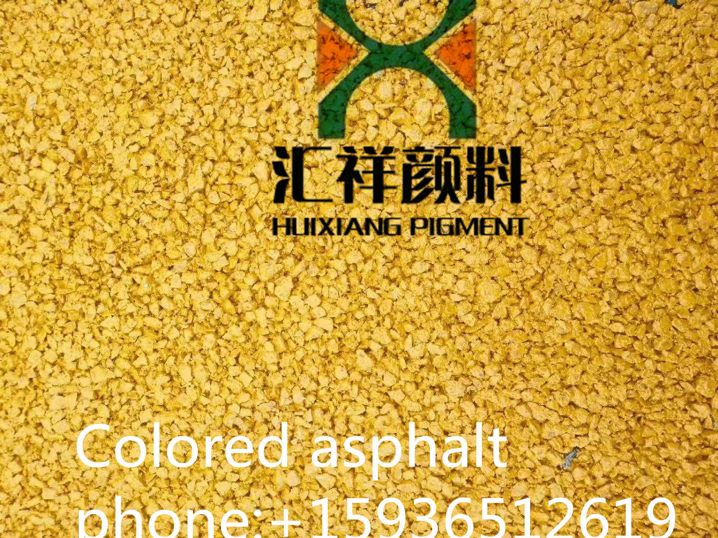 Industrial Pigment Iron Oxide yellow for Colour Asphaltum Paper Dyes