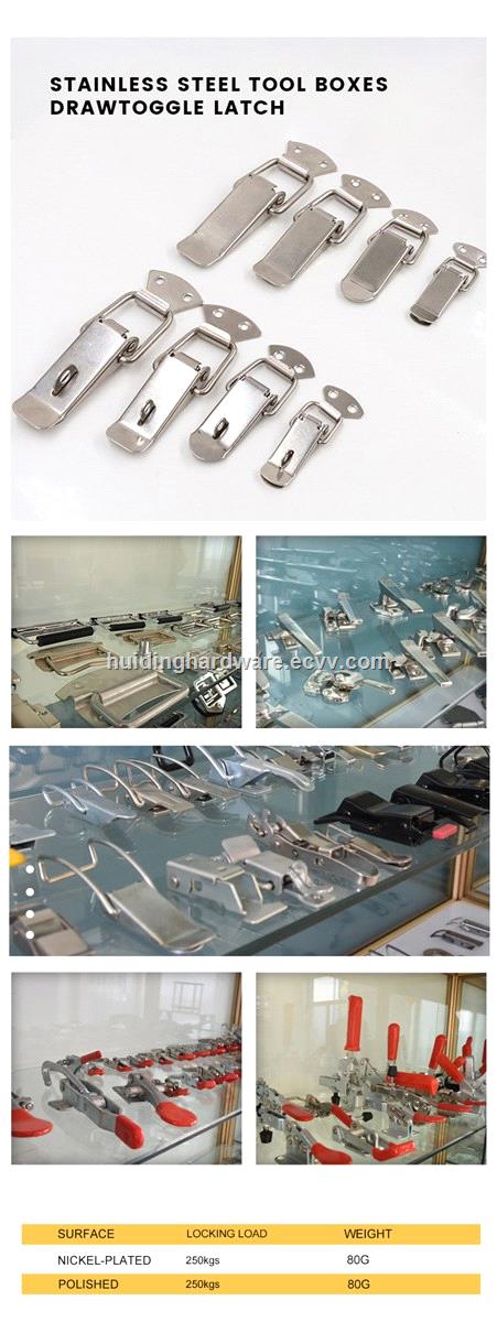 Suitcase Box Machine Metal Toggle Latch Lock over Center Draw Latch