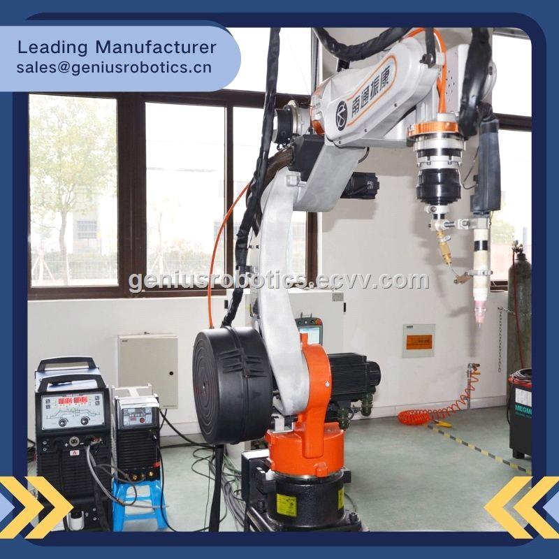 CNC Laser Arc Welding Robot Arm for H Beam Welding Production Line