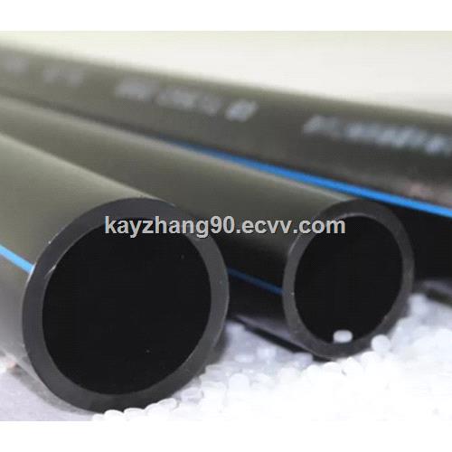 Black PE plastic geothermal pipe 40mm PE Ground source heat pump pipe