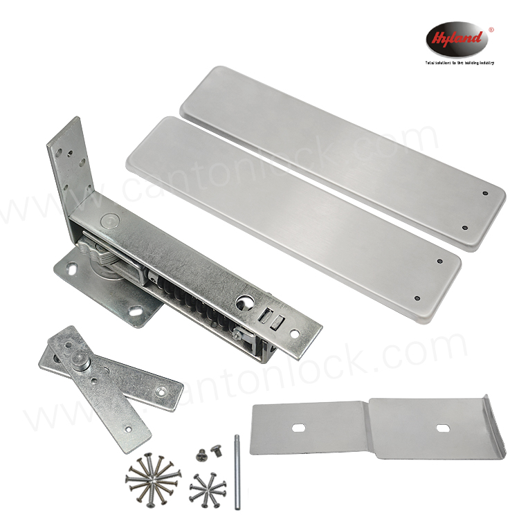Hyland OEM F100 Hot Sales Peru style wooden Door Closer Heavy Duty Door Hinge Floor Spring