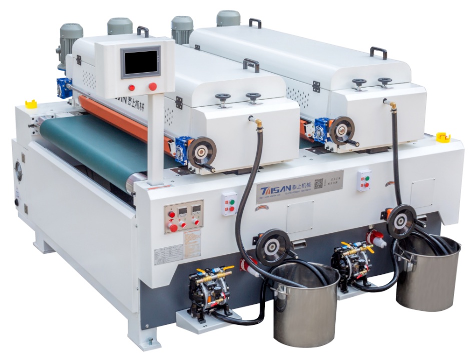 UV roller coating painting machine for plywood