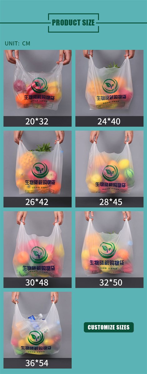 Vest Bag Plastic Portable Vest Bag White Takeaway Packaging Shopping Bags Factory Direct Sales