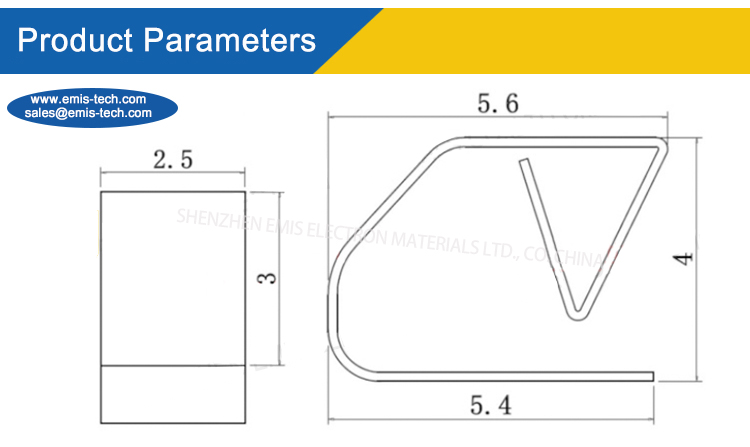 Fast Delivery SMD BeCu Spring for PCB Soft Board with Good Weldability and Carrier Tape Packing