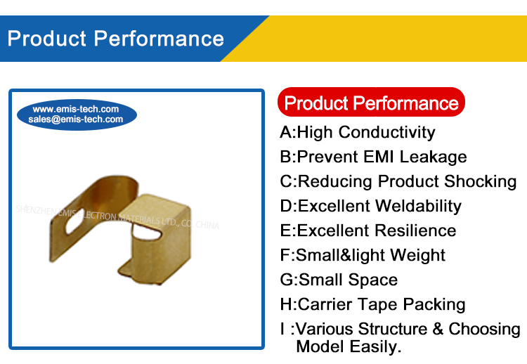 Factory Direct over 20 Items Standard Models for SMD BeCu Gold Plated Spring with Fast Delivery