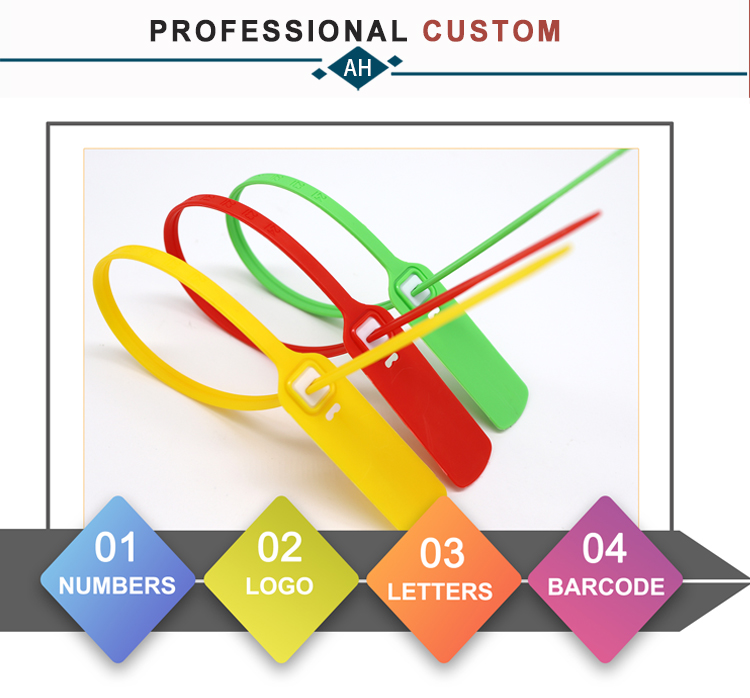 best price one time pull tight plastic seal security