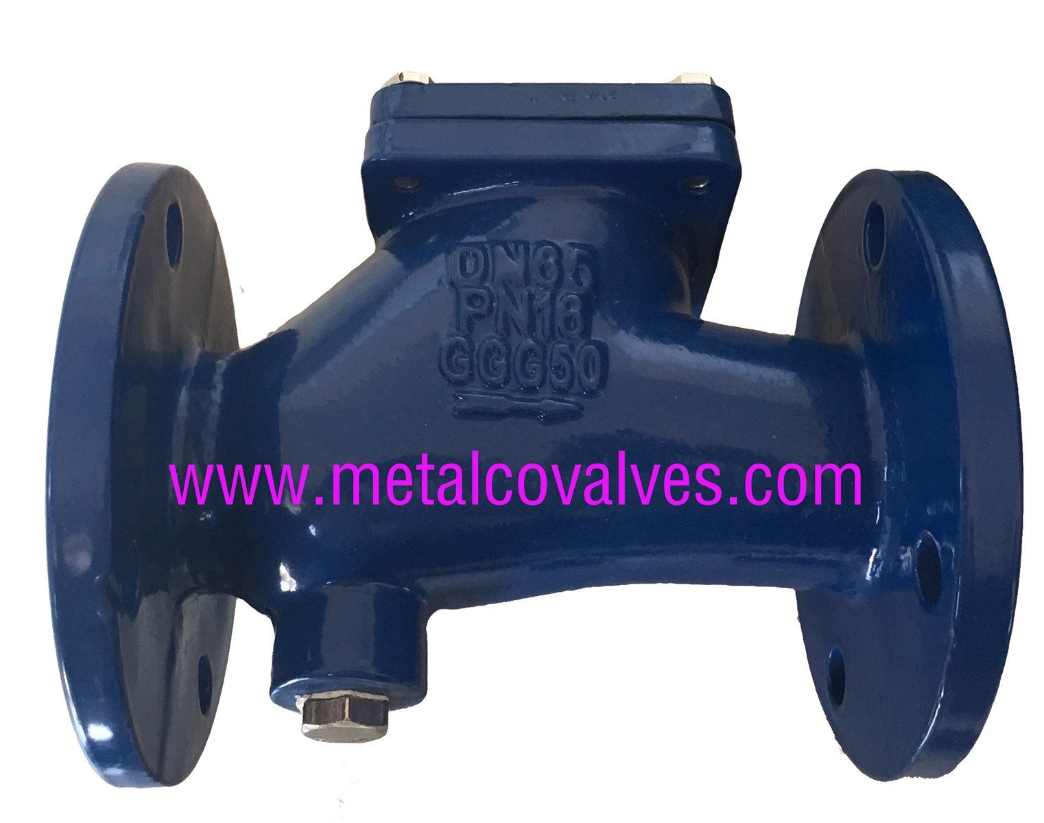 DIN ductile iron ball check valve