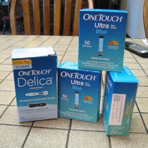 Brand new Original One Touch Ultra Test Strips