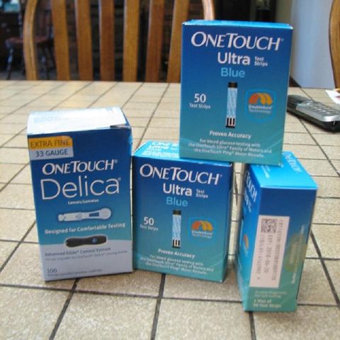 Brand New Original One Touch Ultra Test Strips