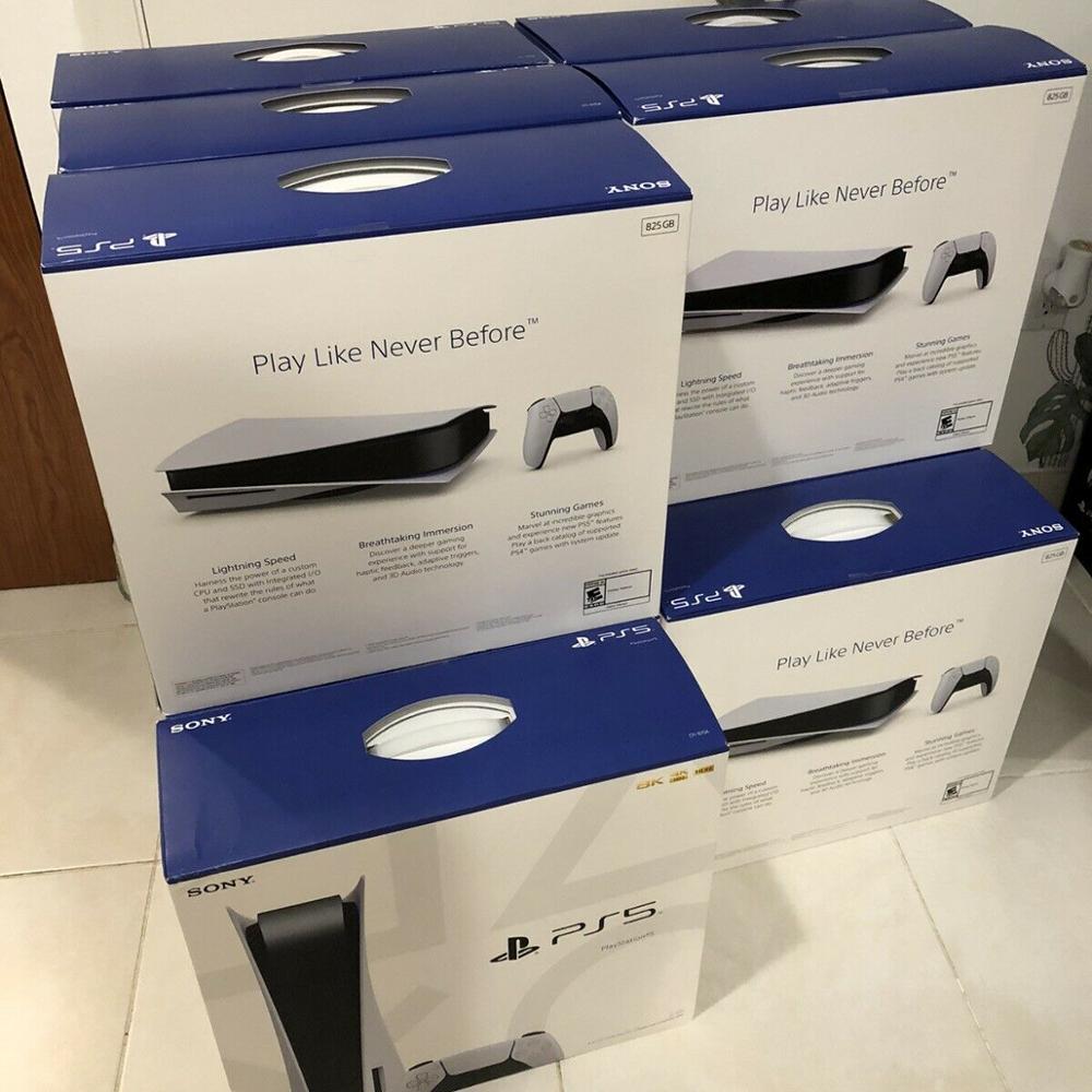 Authentic PS5 Disc Version Console 4KTV Gaming