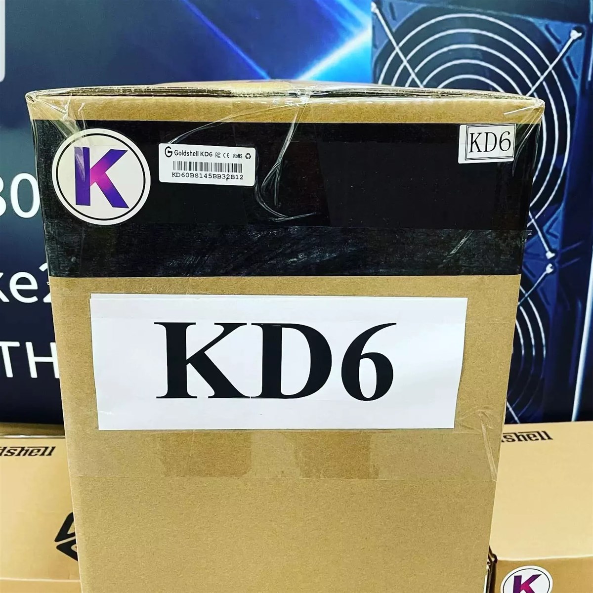 GoIdshell KD6 SE Kadenas Miner Machine with Original PSU Antminer