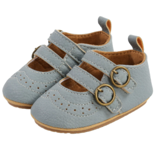 Babi Girl Shoe Walking Shoes NonSlip PU Buckle Strap Soft Sole Infant Children Casual Shoes DESIGN FASHION
