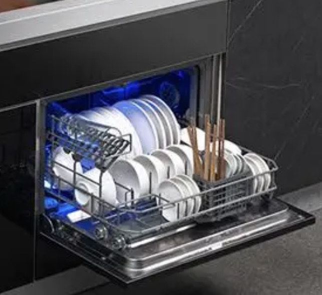 12 sets fully embedded automatic double drying and sterilization